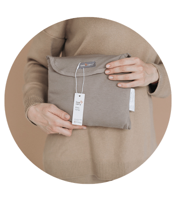 bolsa para guardar del fular elastico love and carry
